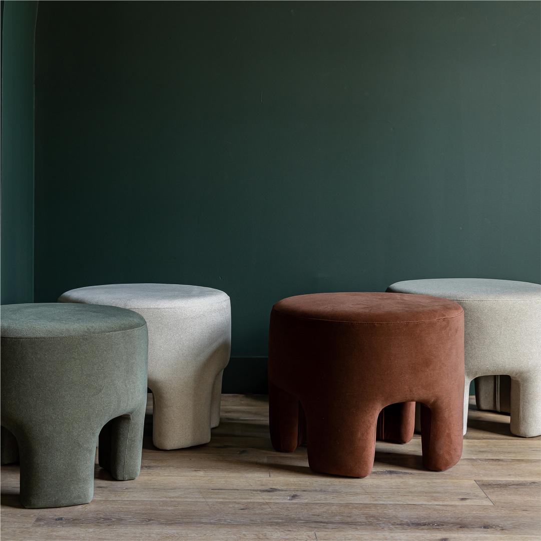 Ginny Ottoman FURNITURE - ottomans Style In Form