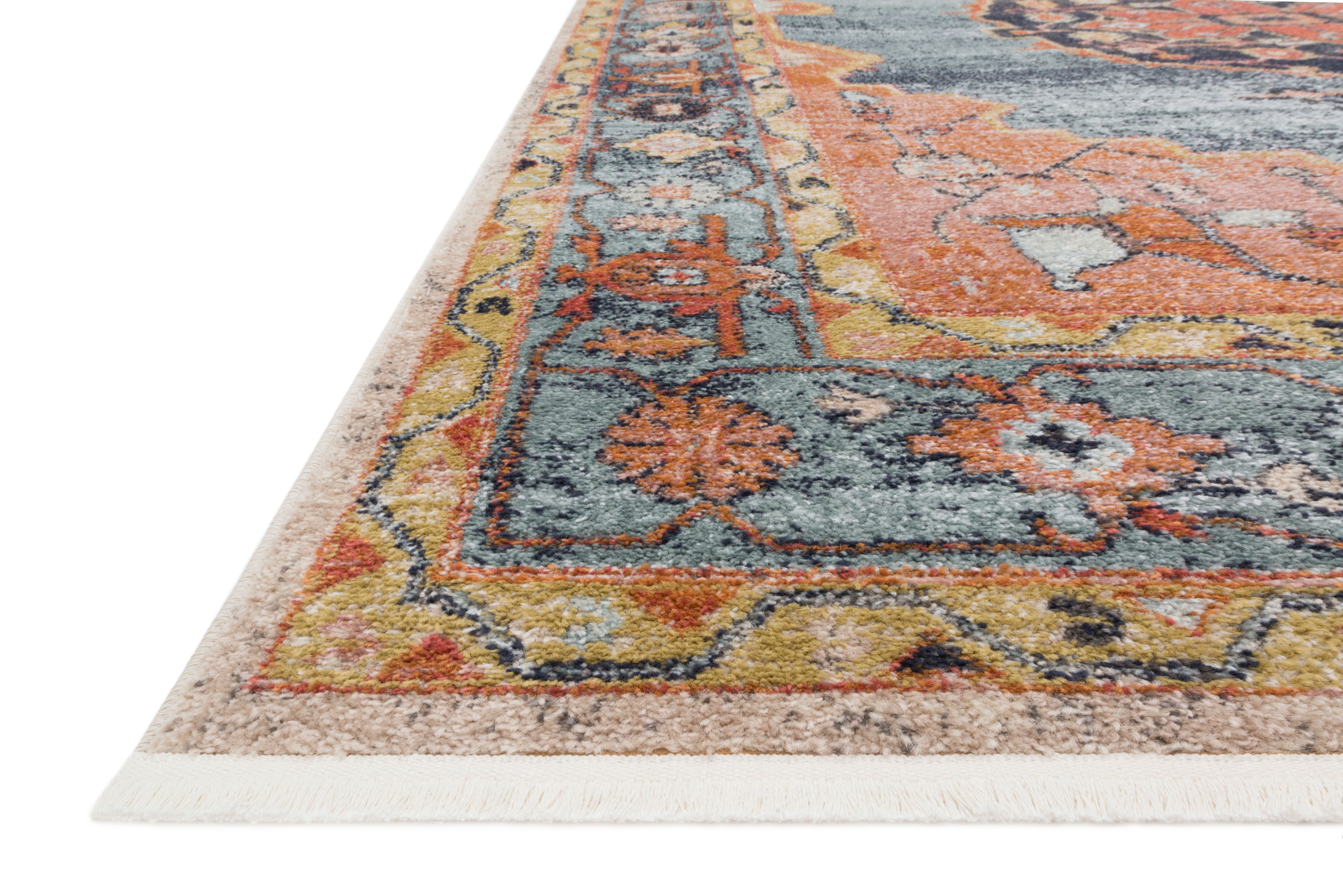 Magnolia Home By Joanna Gaines x Loloi Graham Blue / Sunrise Rug RUGS - synthetic Loloi