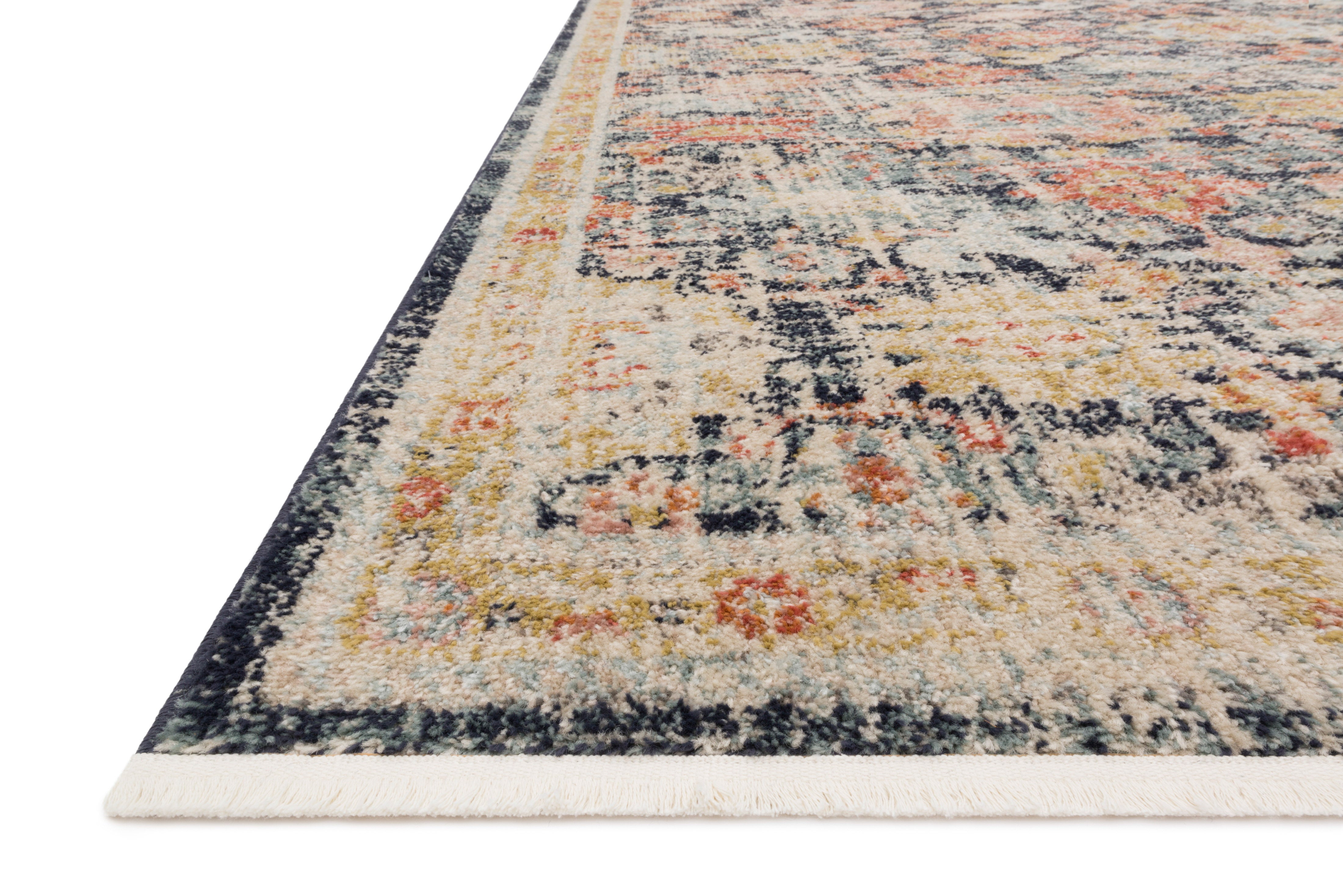 Magnolia Home By Joanna Gaines x Loloi Graham Blue / Multi Rug RUGS - synthetic Loloi