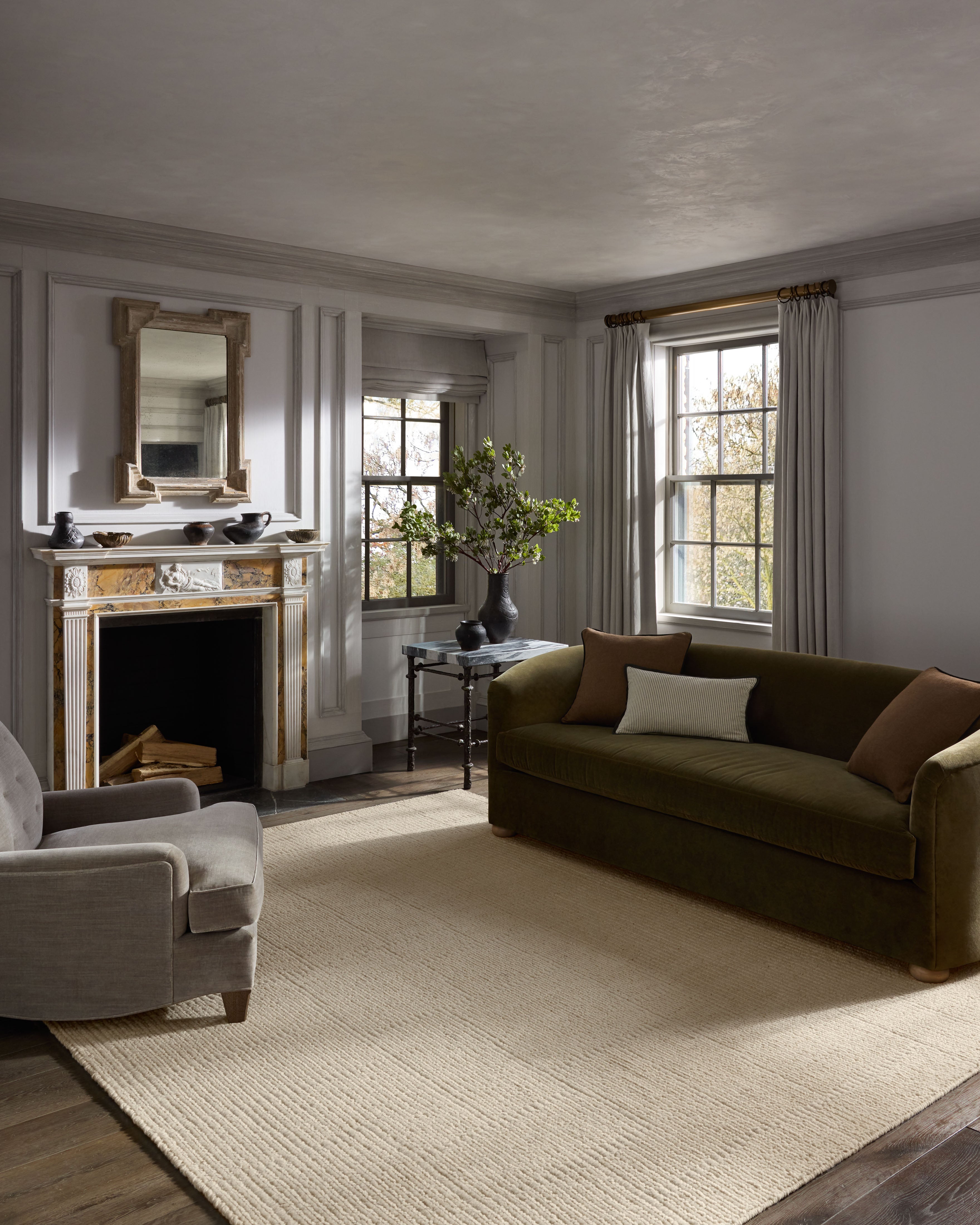 Jeremiah Brent x Loloi Greenwich Ivory Rug - Rug & Weave