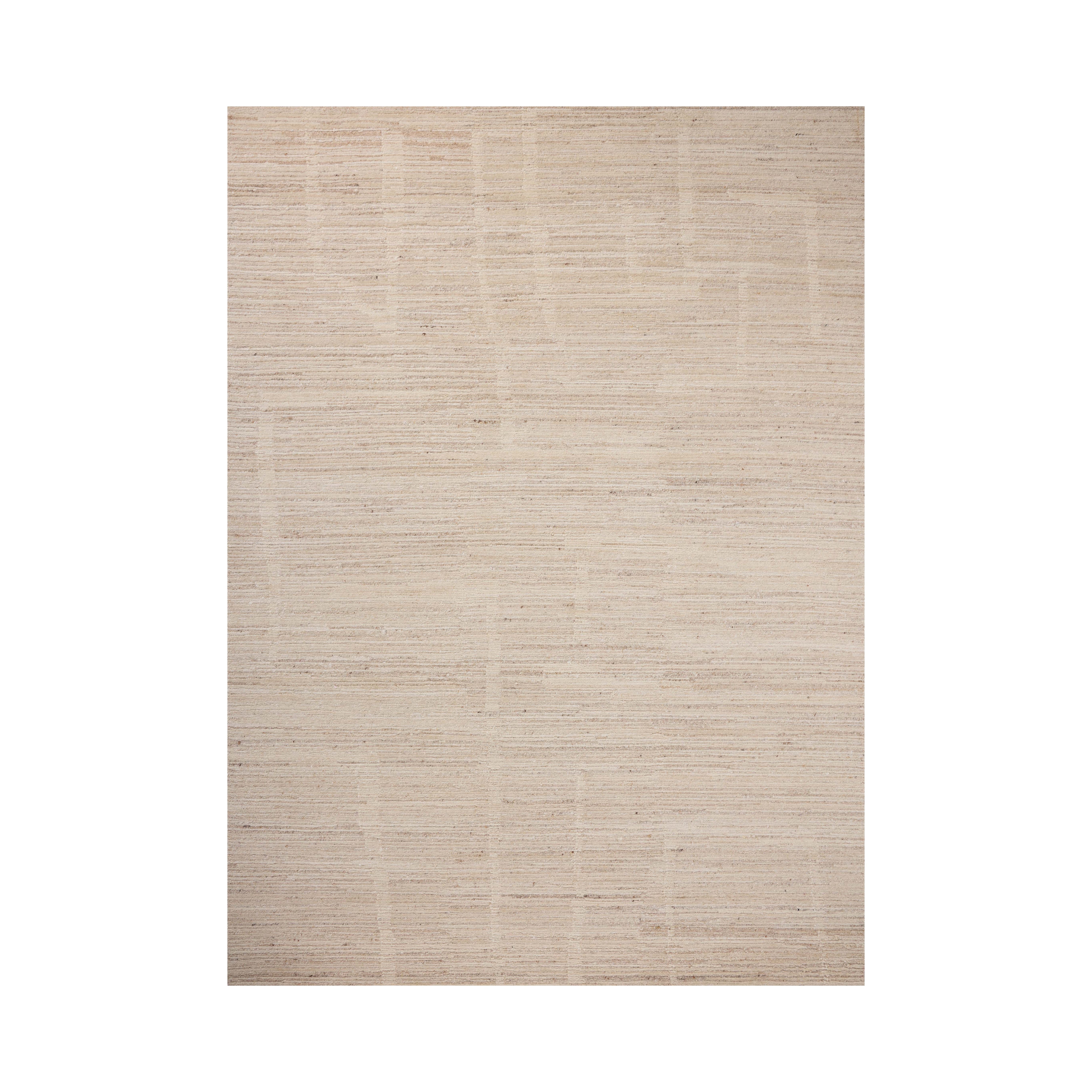 Loloi Greer Cream / Pebble Rug RUGS - wool Loloi 18" x 18" sample