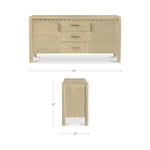 Wiley 3 Drawer Sideboard FURNITURE - sideboard Moe's Furniture