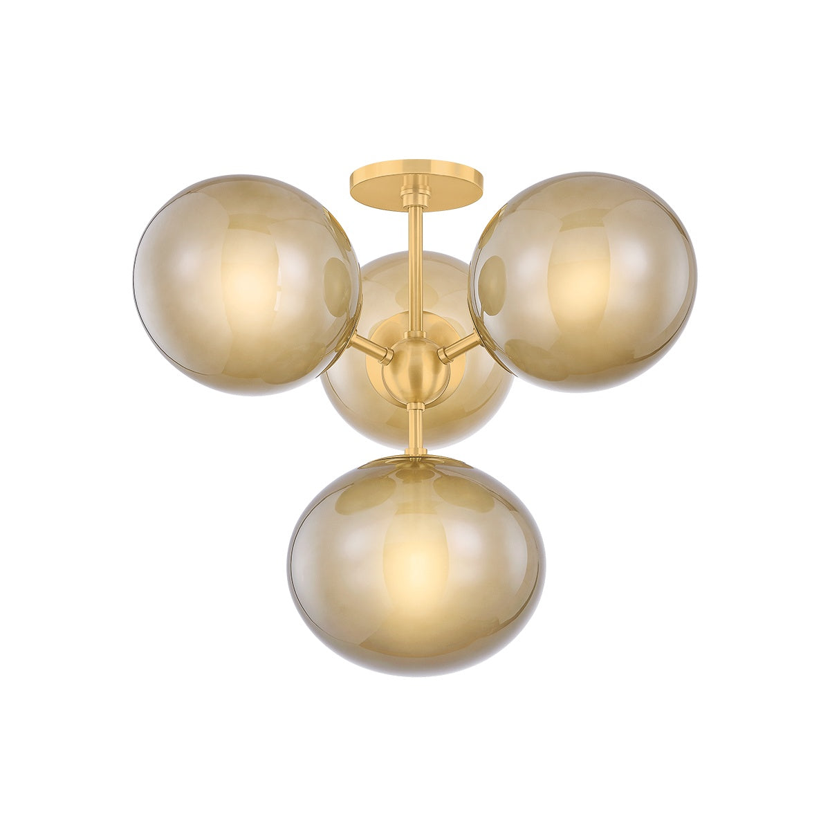 Zaley Semi Flush LIGHTING - Semi Flush Hudson Valley Lighting