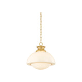 Celine Pendant LIGHTING - pendant Hudson Valley Lighting Aged Brass