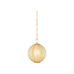 Bernadine Pendant LIGHTING - pendant Hudson Valley Lighting Aged Brass Small