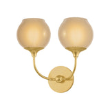 Daya Wall Sconce LIGHTING - Wall Sconce Hudson Valley Lighting Aged Brass Large
