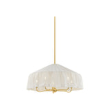 Shivonne Chandelier LIGHTING - pendant Hudson Valley Lighting Aged Brass Large