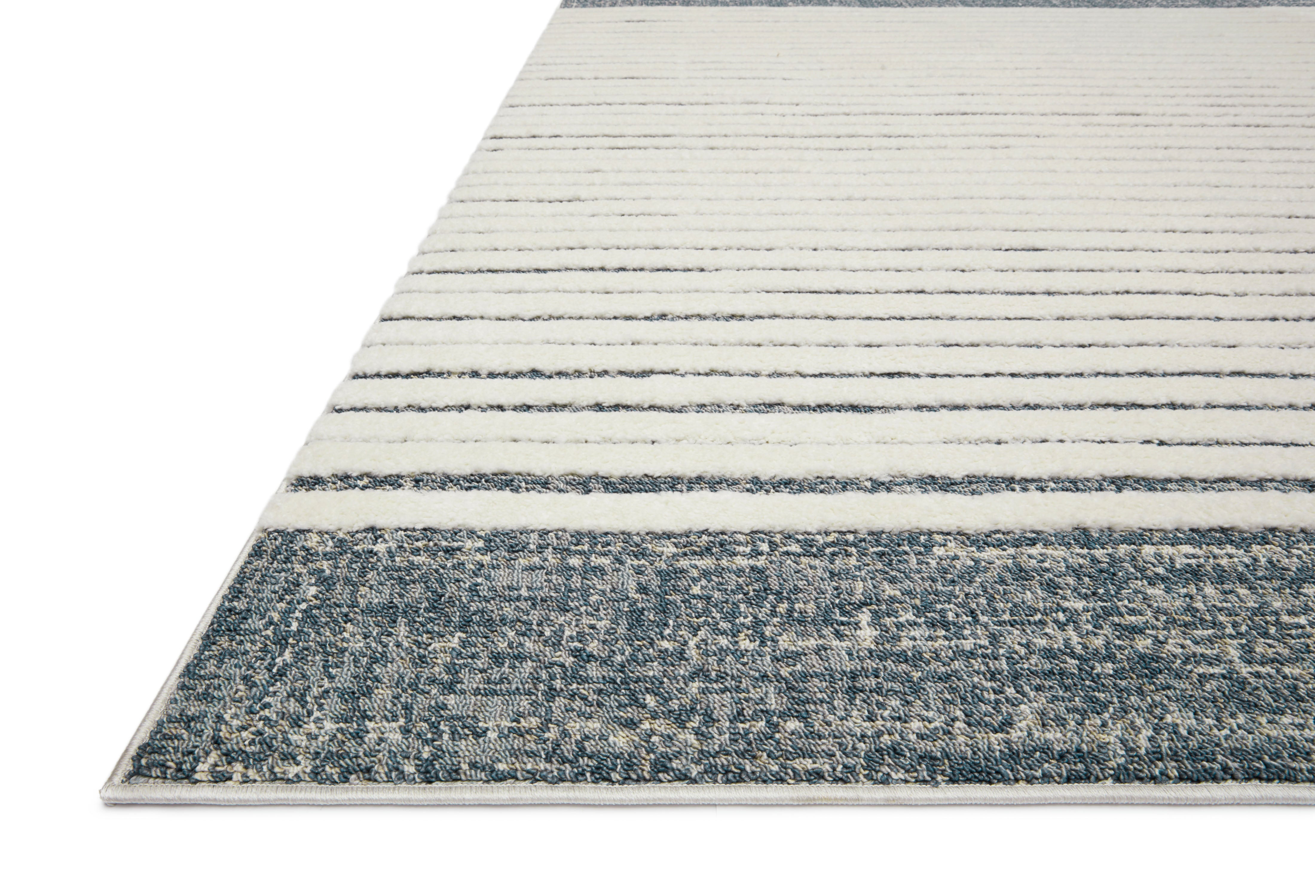 Loloi Hagen White / Ocean Rug Loloi