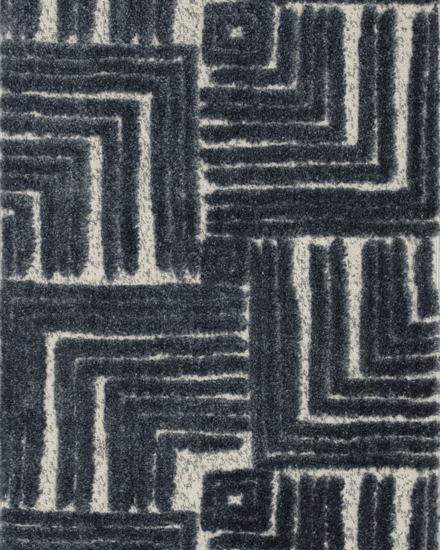 Loloi Hagen Blue / White Rug Loloi