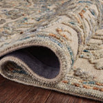 Loloi Halle Grey / Ocean Rug RUGS - wool Loloi