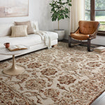 Loloi Halle Taupe / Rust Rug RUGS - wool Loloi