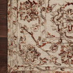 Loloi Halle Taupe / Rust Rug RUGS - wool Loloi