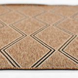 Harbor Natural Diamond Outdoor Rug