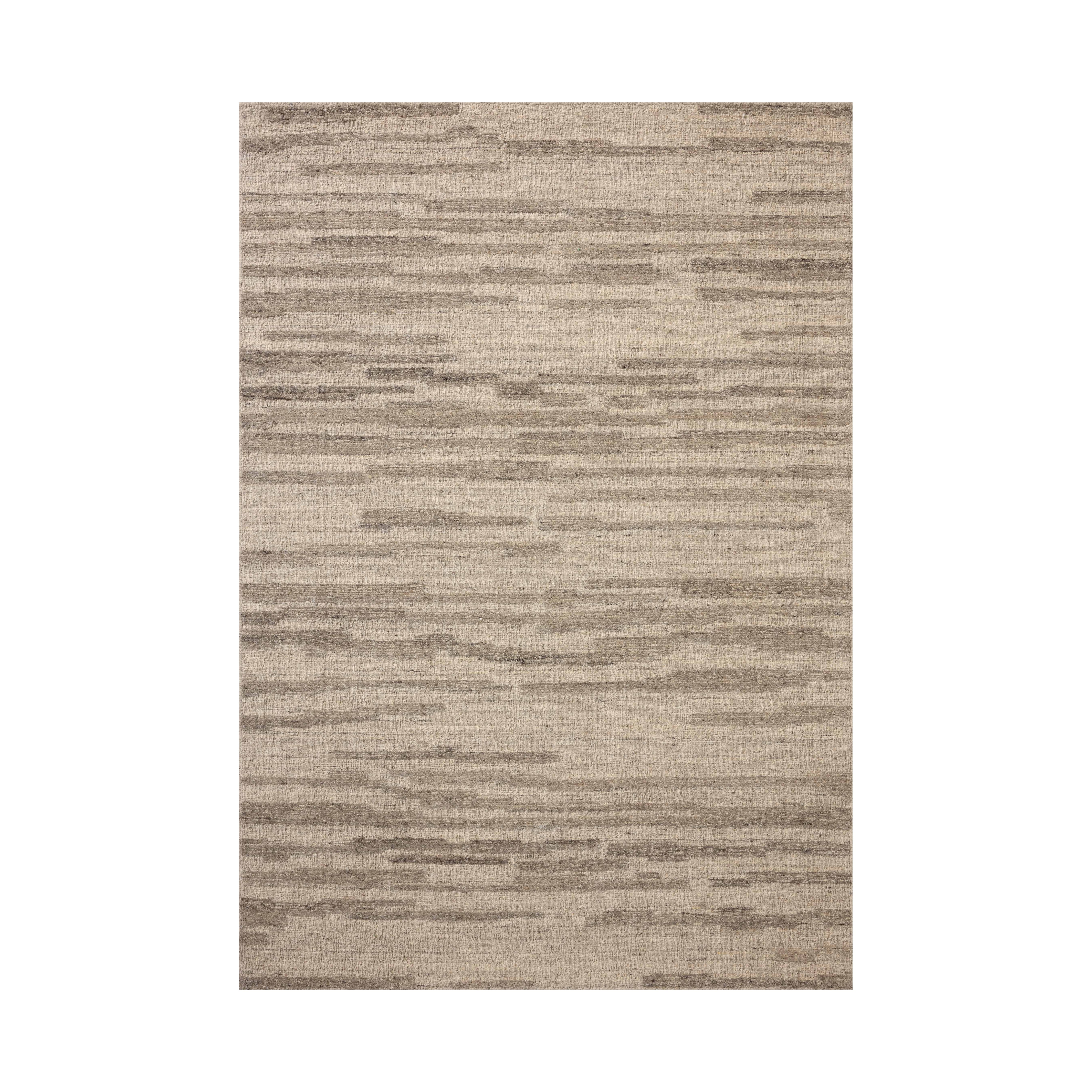 Loloi Hartley Silver / Grey Rug RUGS - wool Loloi 18" x 18" sample