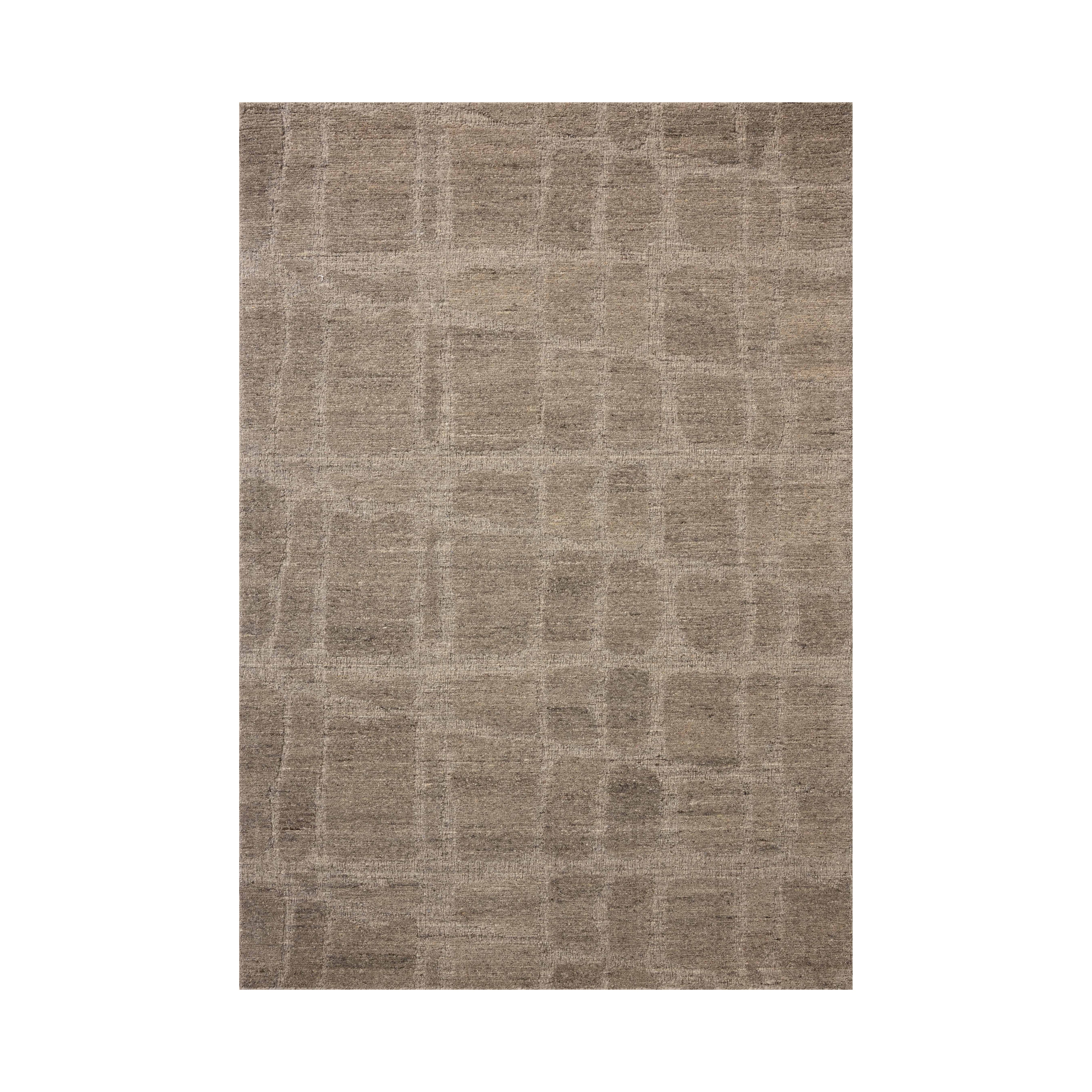 Loloi Hartley Grey / Pebble Rug RUGS - wool Loloi 18" x 18"