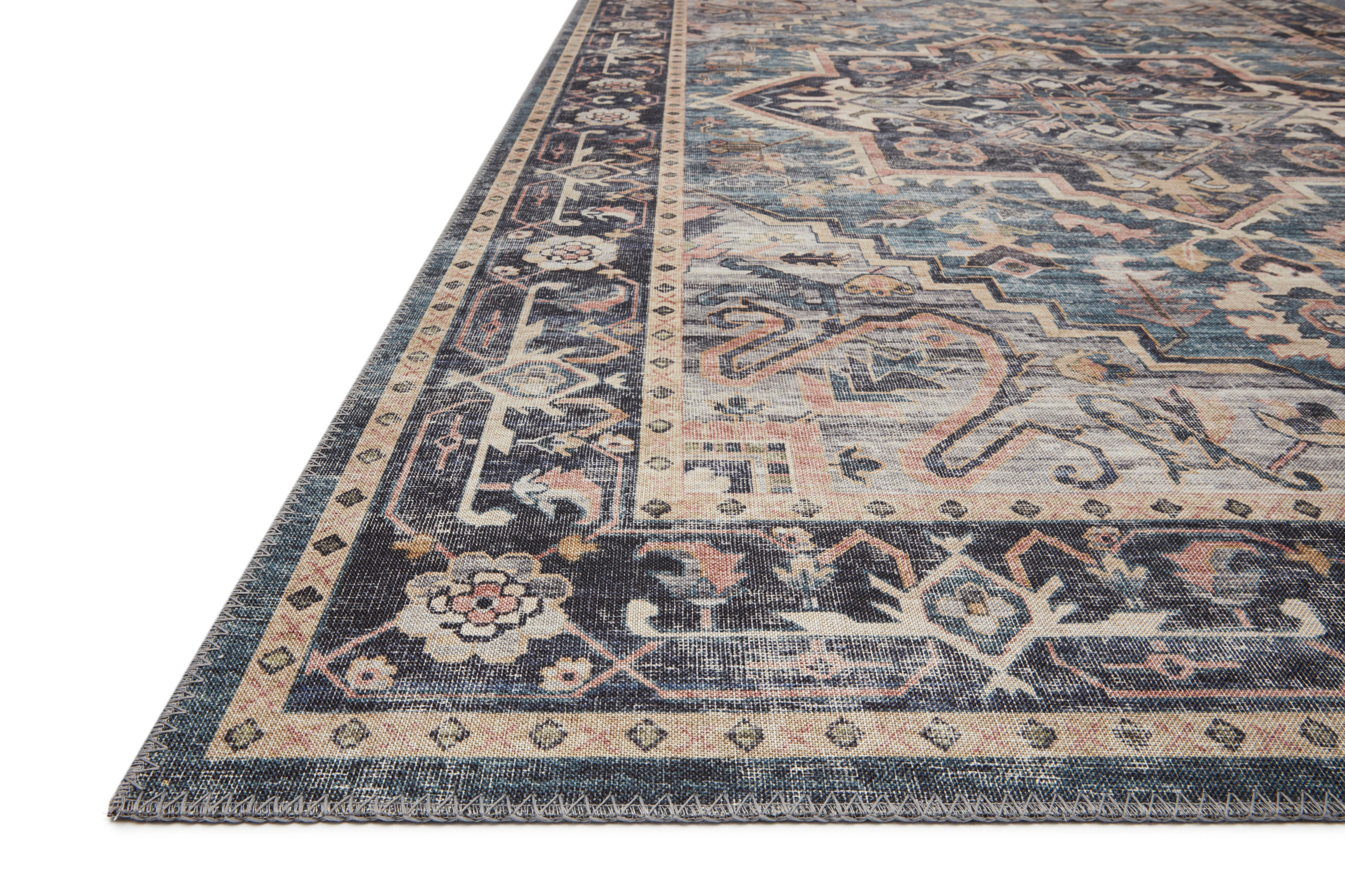 Loloi Hathaway Navy / Multi Rug 1-RUGS - patterned Loloi
