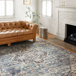 Loloi Hathaway Navy / Multi Rug 1-RUGS - patterned Loloi