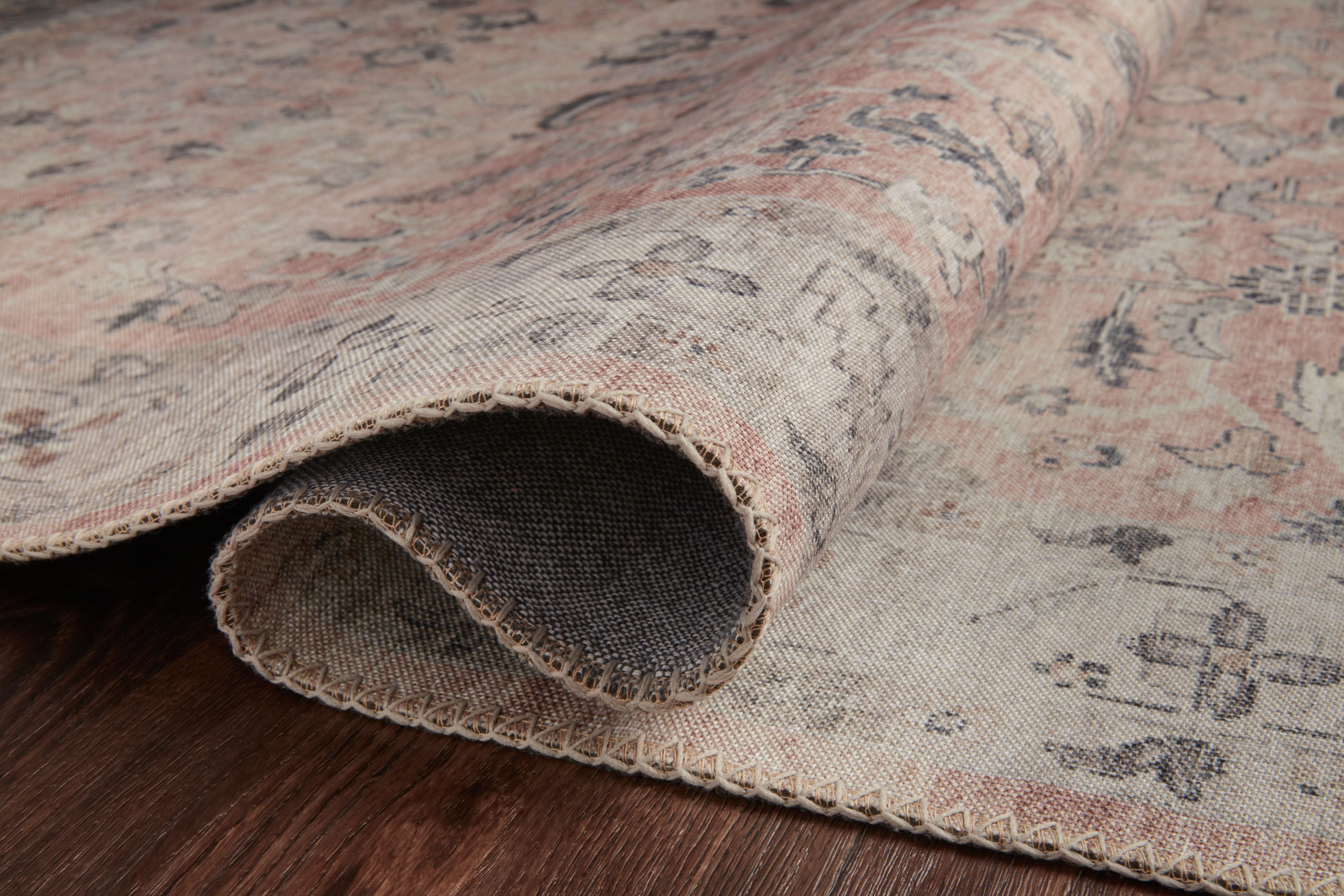 Loloi Hathaway Blush / Multi Rug 1-RUGS - patterned Loloi