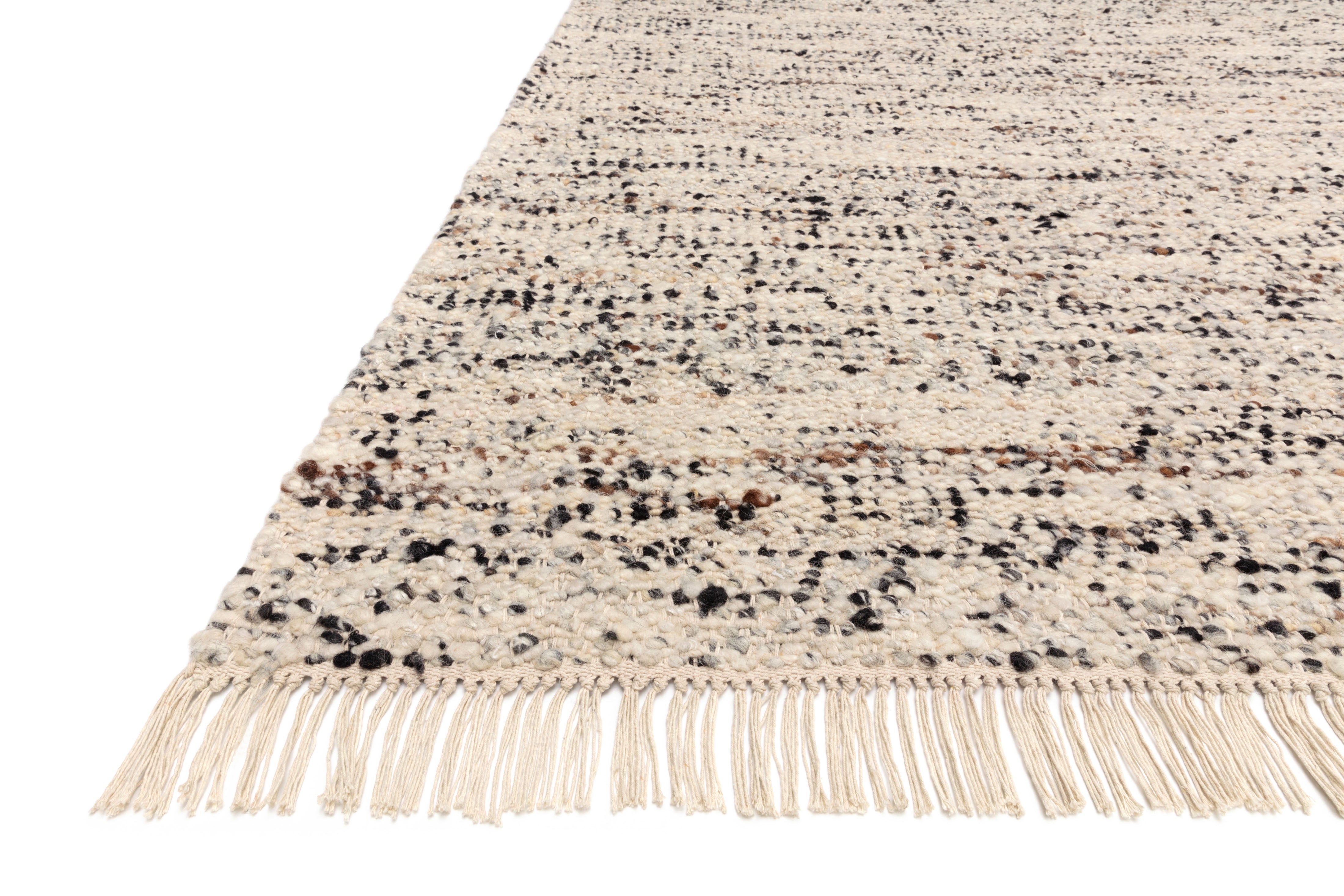 Magnolia Home By Joanna Gaines x Loloi Hayes Pebble / Natural Rug RUGS - wool Loloi