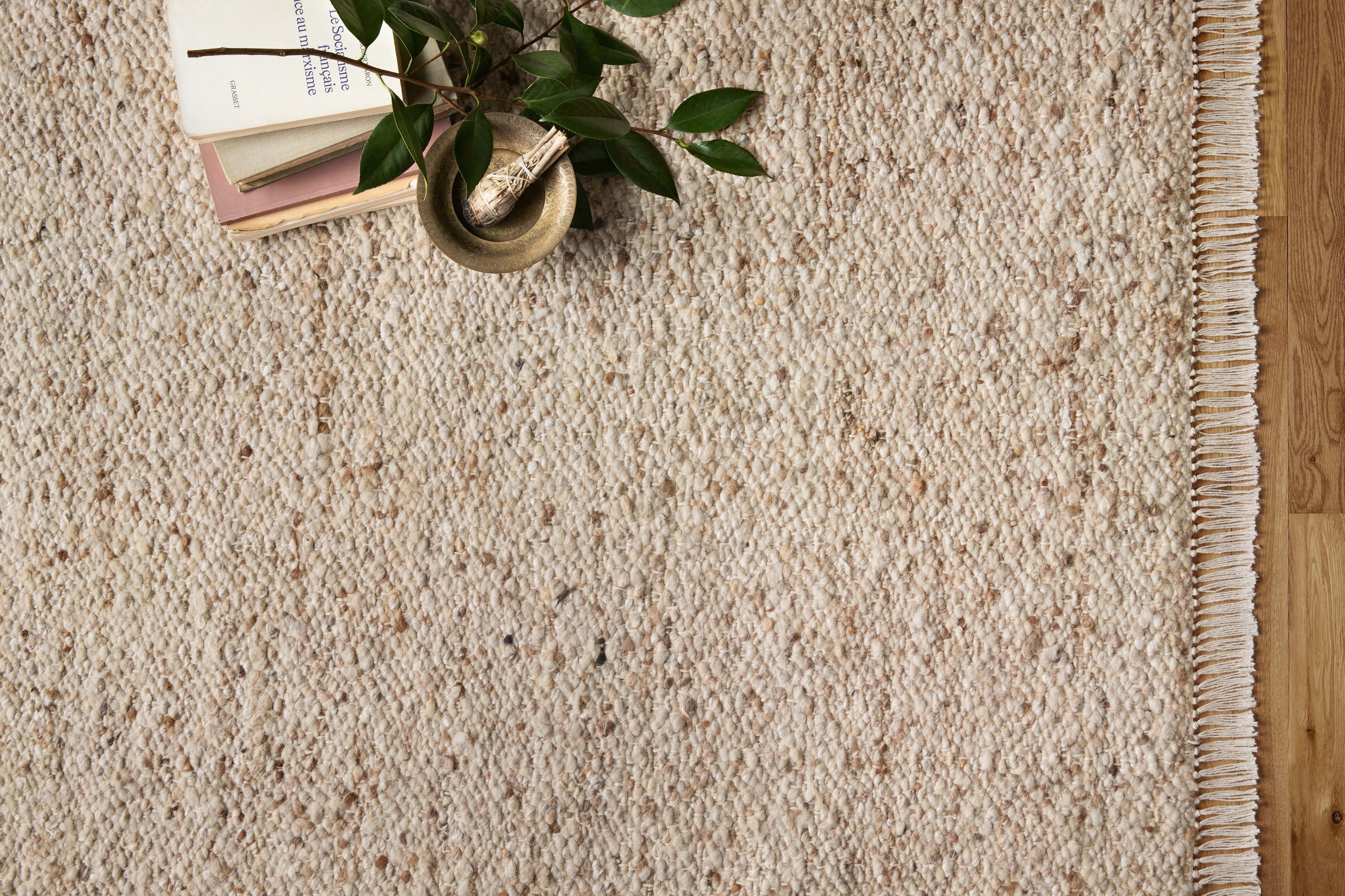 Magnolia Home By Joanna Gaines x Loloi Hayes Sand / Natural Rug RUGS - wool Loloi
