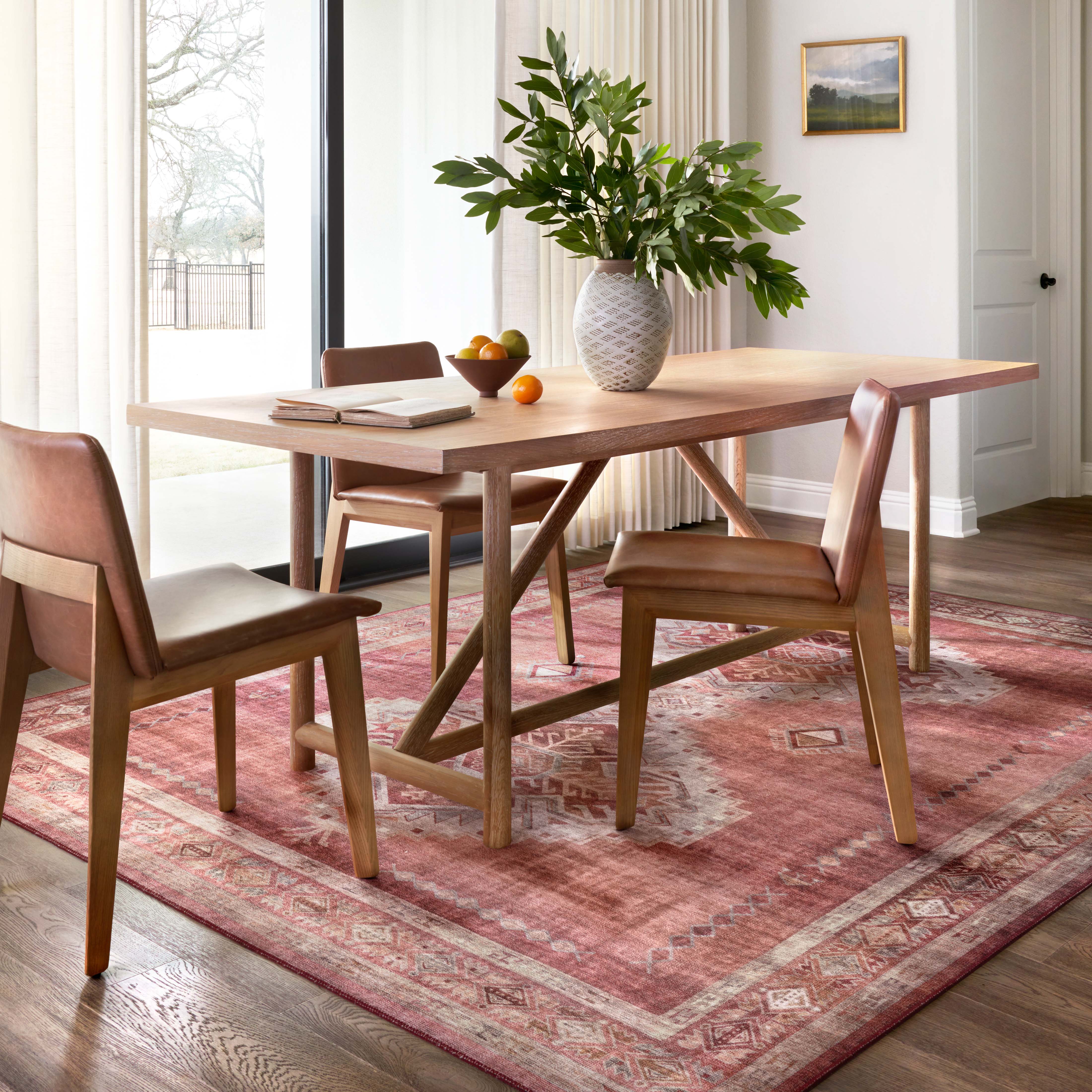 Loloi Heidi Sunset / Natural Rug RUGS - synthetic Loloi