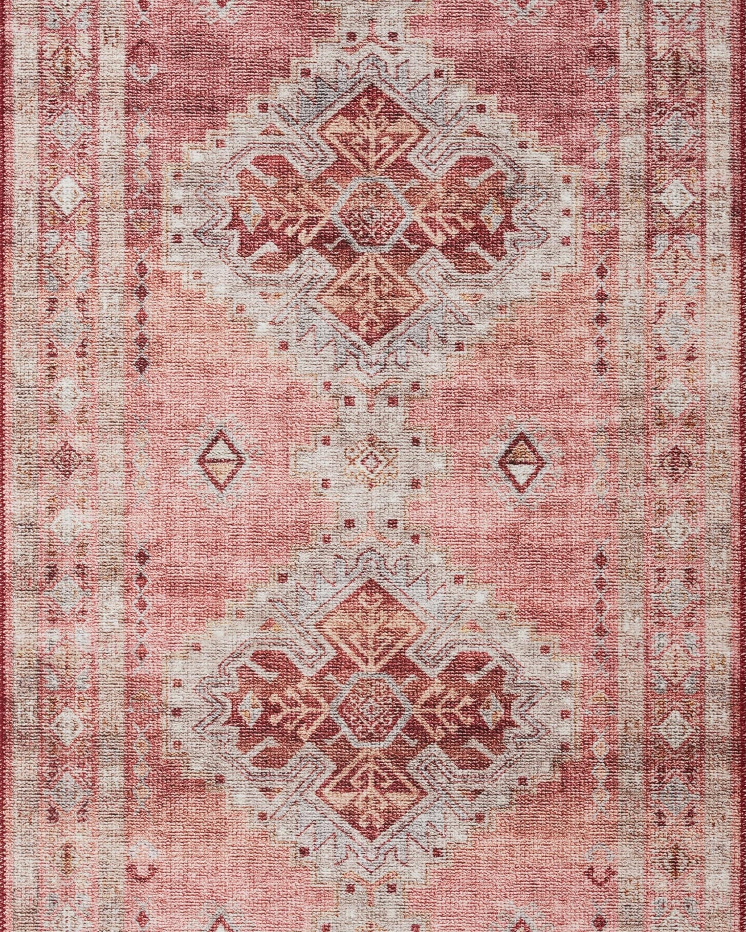 Loloi Heidi Sunset / Natural Rug RUGS - synthetic Loloi