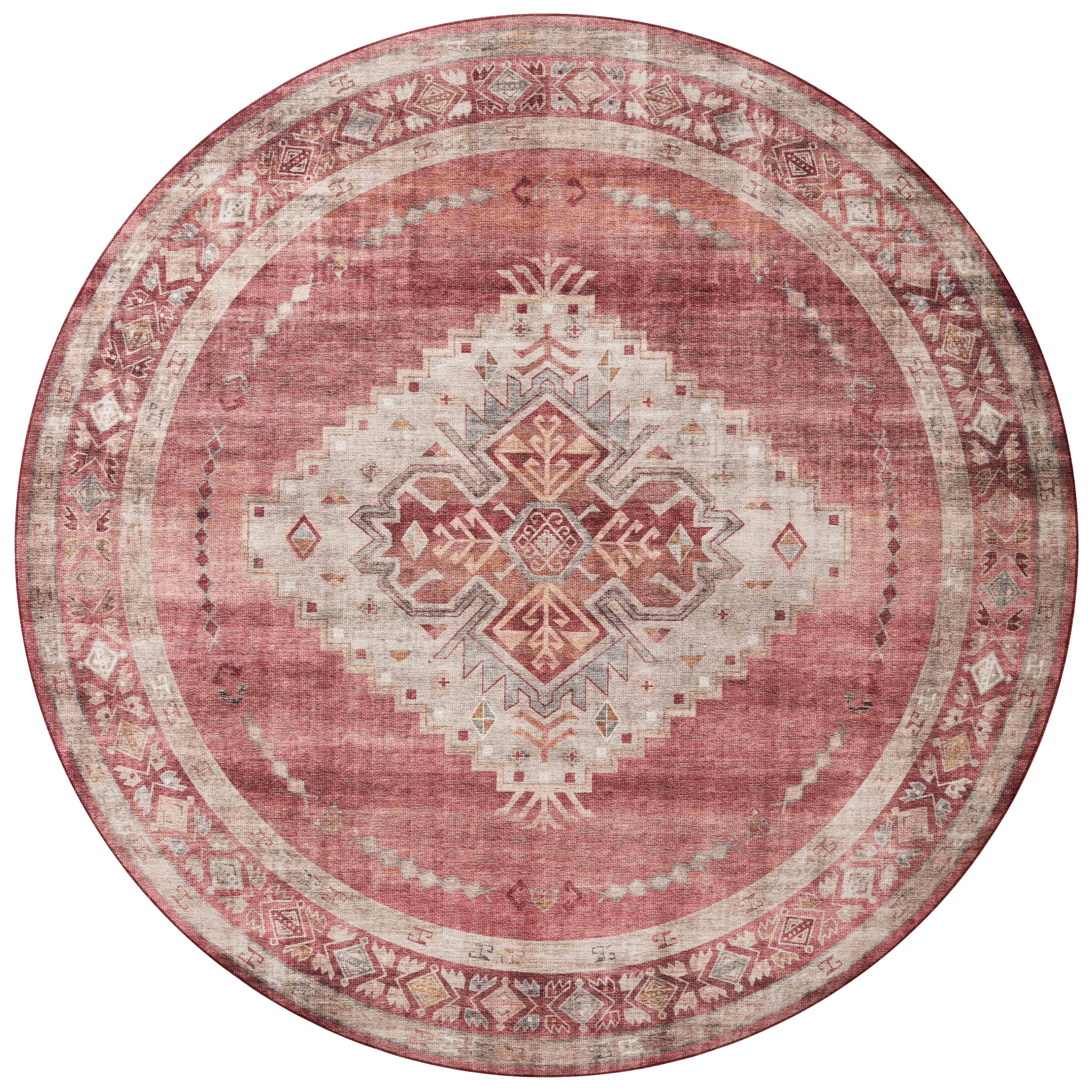 Loloi Heidi Sunset / Natural Rug RUGS - synthetic Loloi