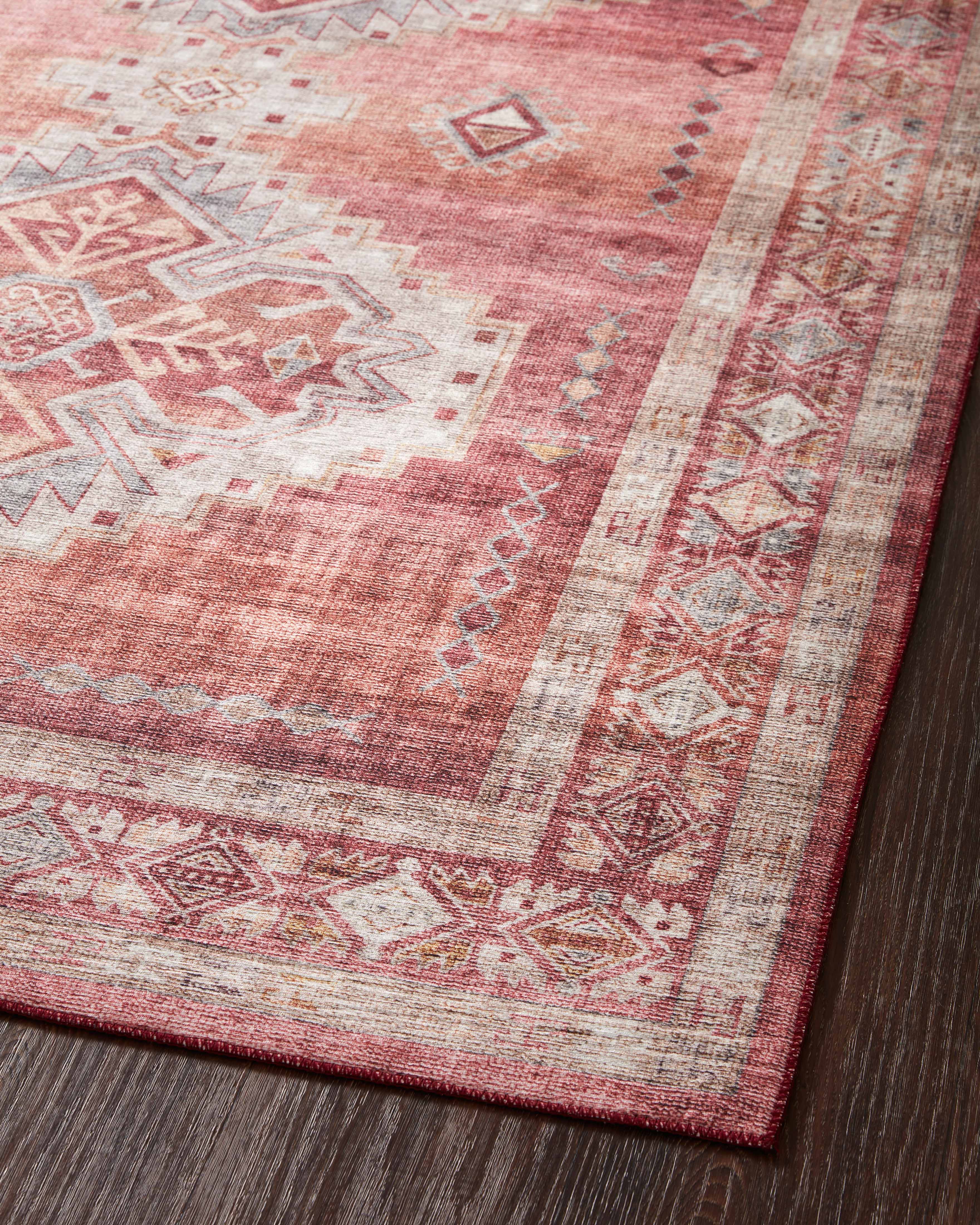 Loloi Heidi Sunset / Natural Rug RUGS - synthetic Loloi