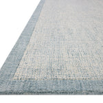 Magnolia Home by Joanna Gaines x Loloi Henley Ivory / Blue Rug RUGS - wool Loloi 18" x 18" sample