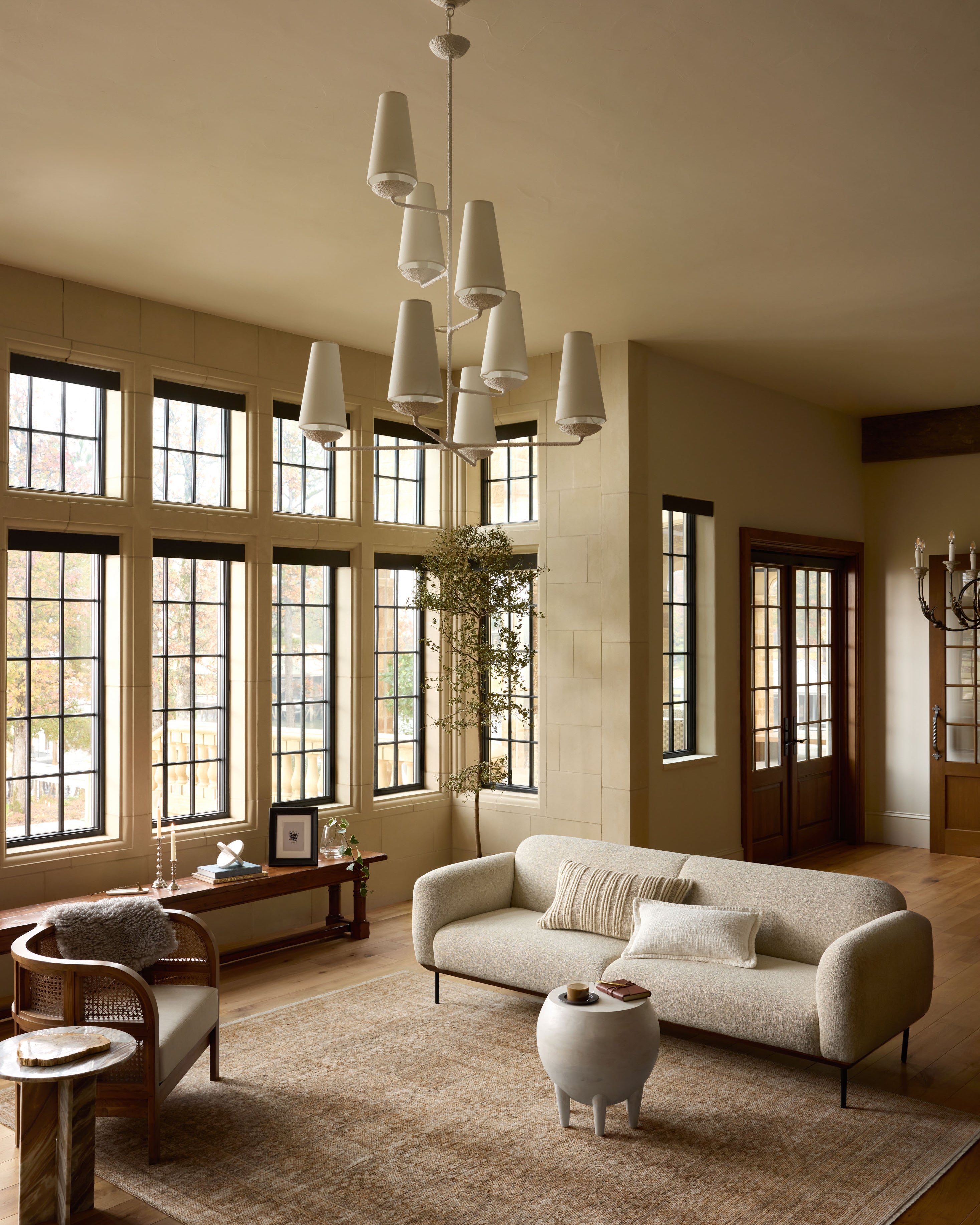 Loloi Heritage Clay / Natural Rug 0-RUGS-patterned Loloi