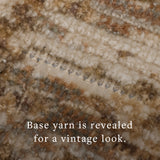 Loloi Heritage Clay / Natural Rug 0-RUGS-patterned Loloi