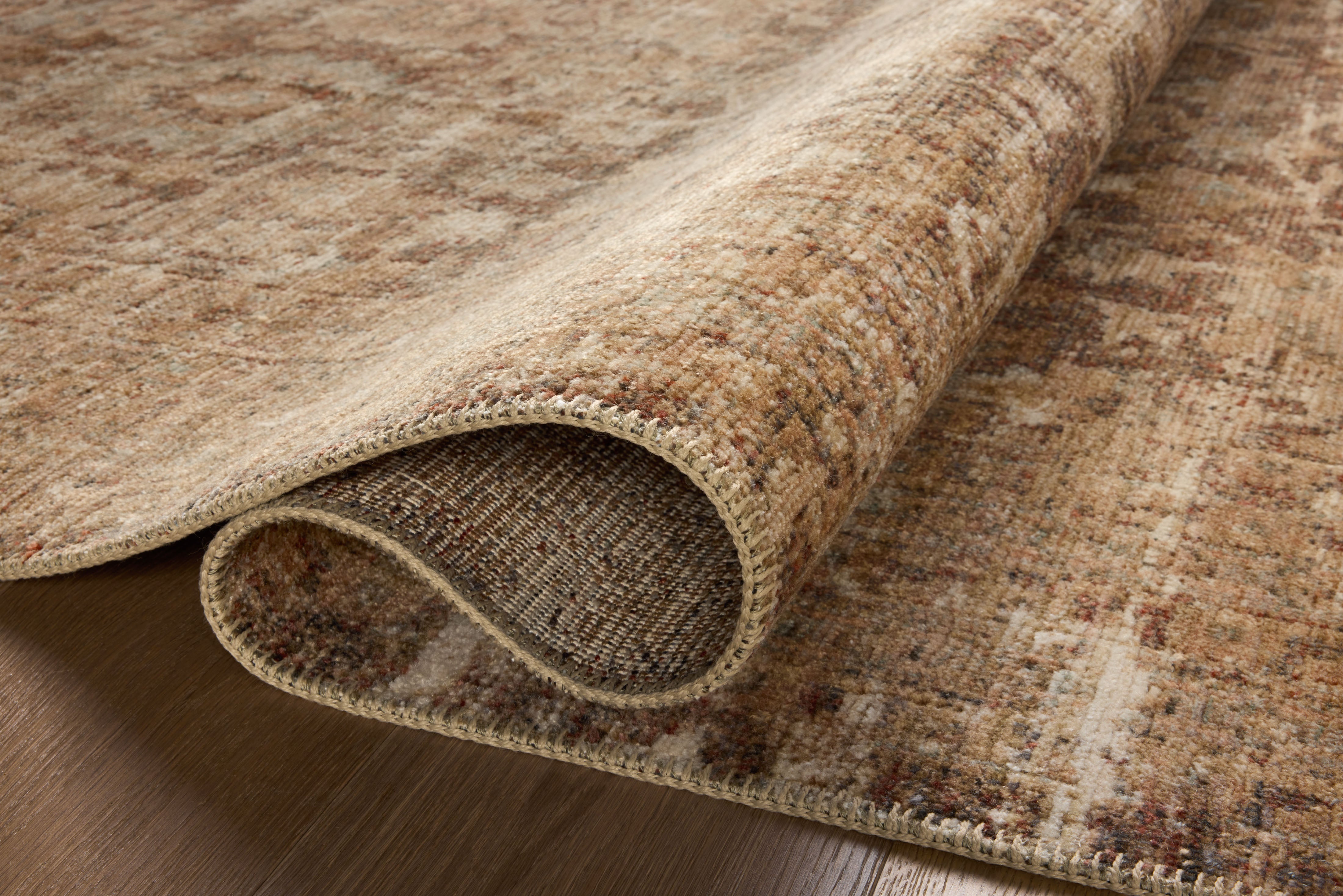 Loloi Heritage Bark / Multi Square Rug RUGS - wool Loloi