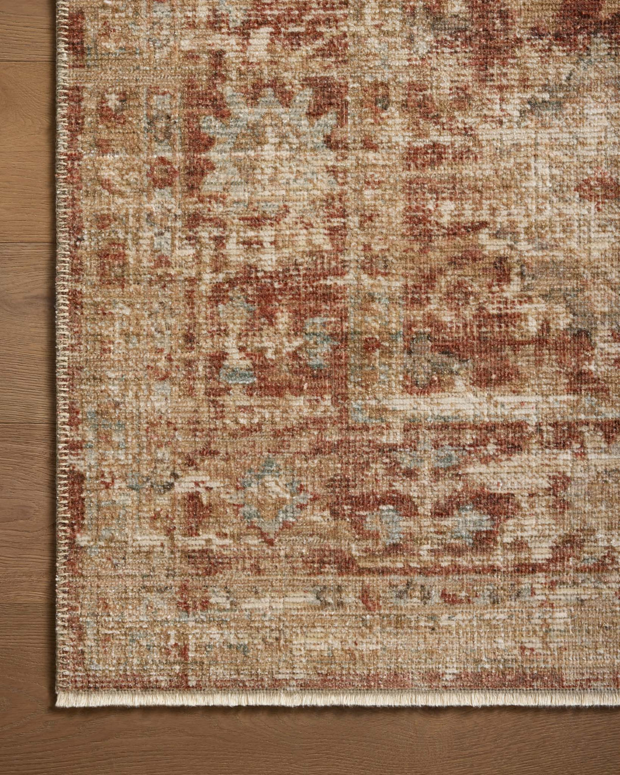 OVERSTOCK RUG - Loloi Heritage Brick / Multi Rug - 4' x 6' IN STORE - Rugs Loloi