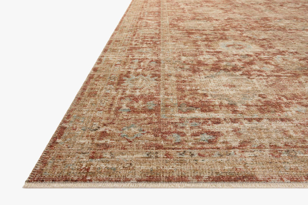 OVERSTOCK RUG - Loloi Heritage Brick / Multi Rug - 4' x 6' IN STORE - Rugs Loloi