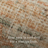 Loloi Heritage Aqua / Terracotta Rug 0-RUGS-patterned Loloi