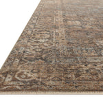 Loloi Heritage Mocha / Denim Square Rug RUGS - wool Loloi
