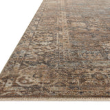 Loloi Heritage Mocha / Denim Square Rug RUGS - wool Loloi