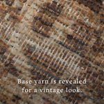 Loloi Heritage Mocha / Denim Runner Rug RUGS - wool Loloi