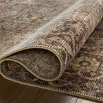 Loloi Heritage Mocha / Denim Runner Rug RUGS - wool Loloi