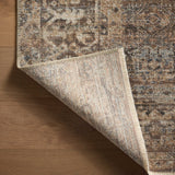 Loloi Heritage Mocha / Denim Runner Rug RUGS - wool Loloi