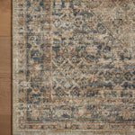 Loloi Heritage Sage / Navy Runner Rug RUGS - wool Loloi
