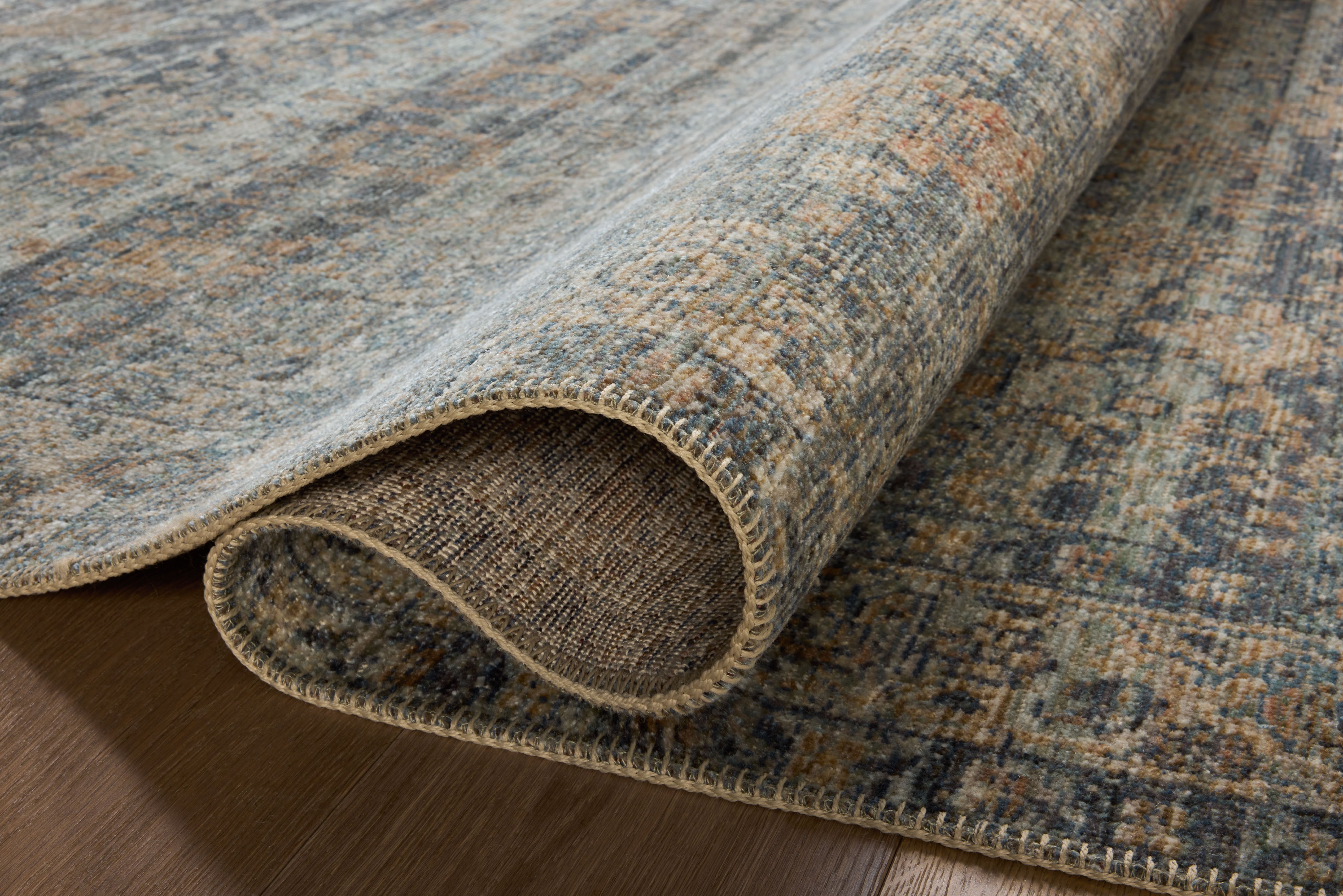 Loloi Heritage Sky / Sunset Square Rug RUGS - wool Loloi