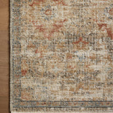 Loloi Heritage Grey / Sunset Square Rug RUGS - wool Loloi