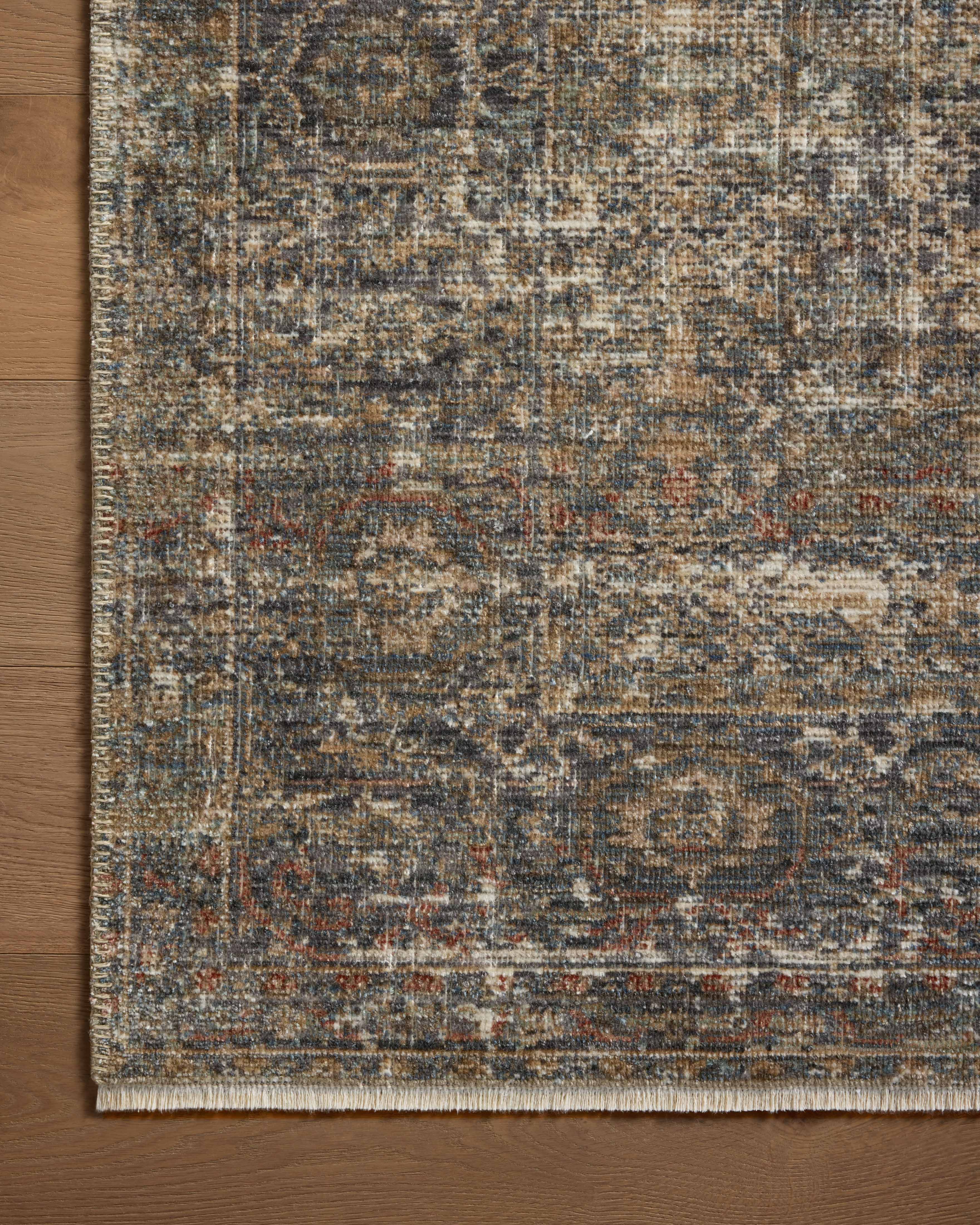 Loloi Heritage Midnight / Multi Runner Rug RUGS - wool Loloi
