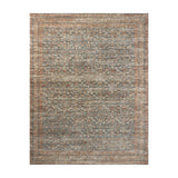 Loloi Heritage Blue / Rust Runner Rug