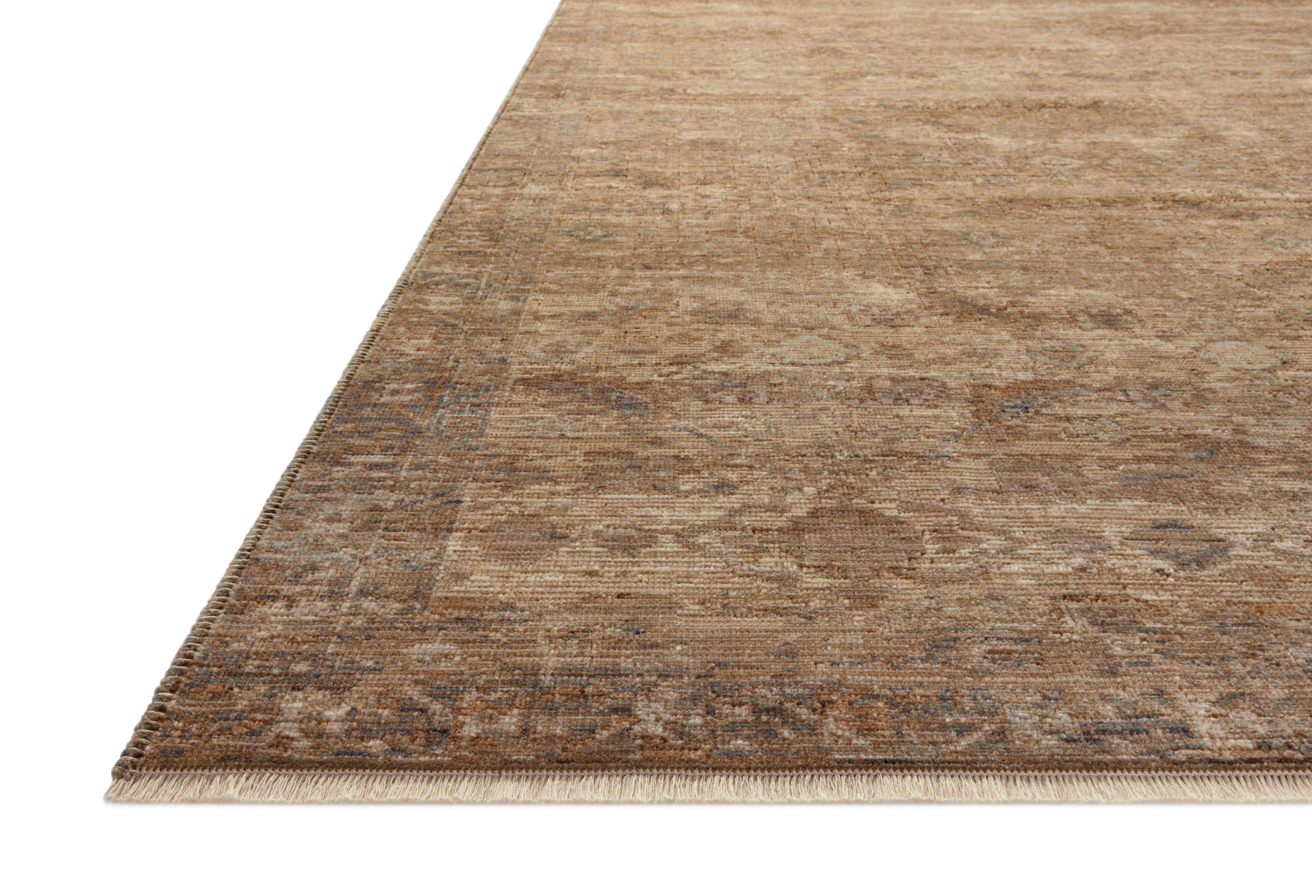 Loloi Heritage Natural / Mist Rug 0-RUGS-patterned Loloi