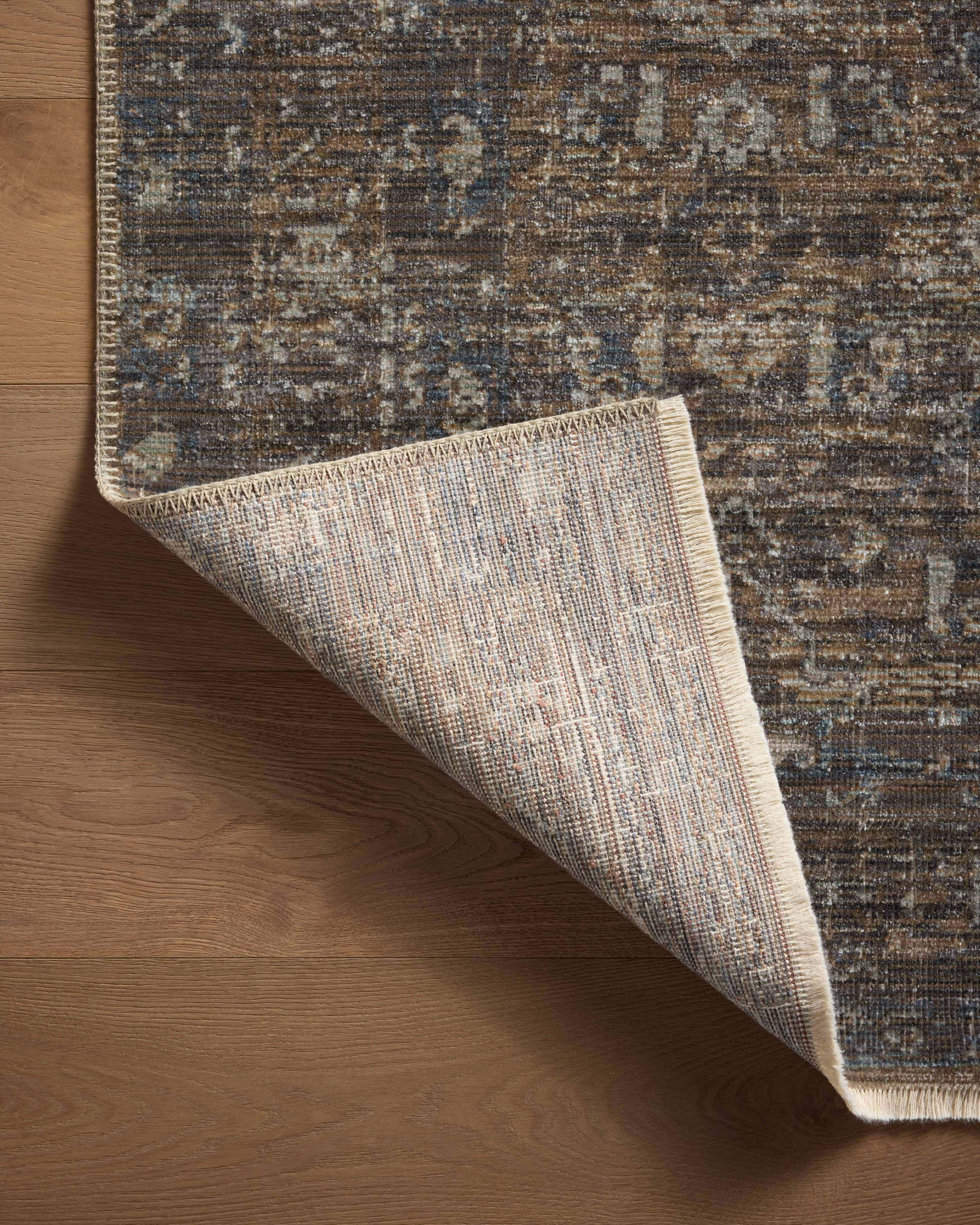 Loloi Heritage Lagoon / Tobacco Runner Rug RUGS - wool Loloi
