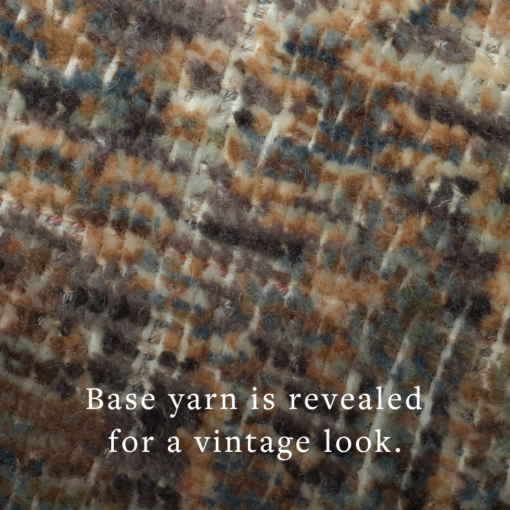 Loloi Heritage Midnight / Multi Square Rug RUGS - wool Loloi