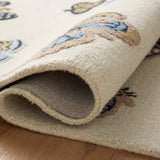 Rifle Paper Co. x Loloi Highgrove Cream Rug No.1 RUGS - wool Loloi