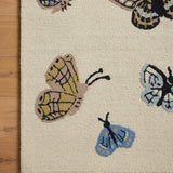 Rifle Paper Co. x Loloi Highgrove Cream Rug No.1 RUGS - wool Loloi 18" x 18" sample